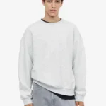 Loose Fit Sweatshirt - Grey